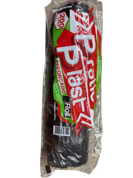 Saco Lixo Recplast Refor Preto 90x110cm 200L 5un
