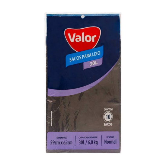 SACO LIXO VALOR 30LT