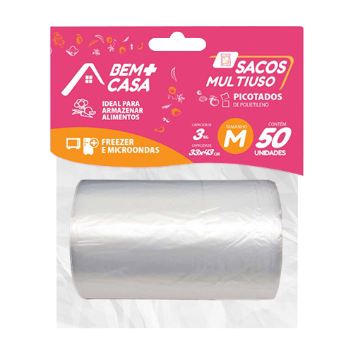 SACO FREEZER BEM+CASA M C/50