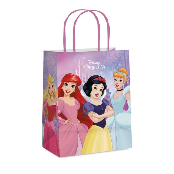SACOLA PRESENTE CROMUS 26X19,5X9,5CM PRINCESAS