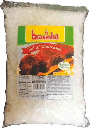 SAL GROSSO BRASINHA BRANCO 500G