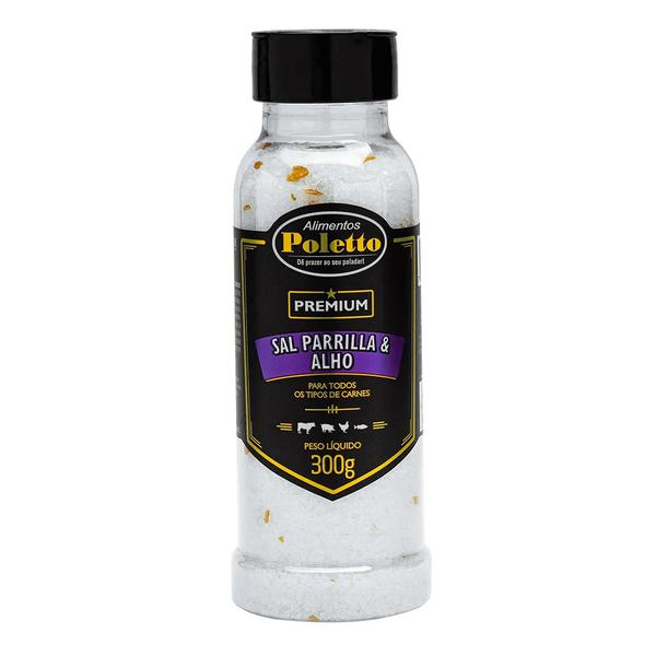 SAL DE PARRILLAS E ALHO POLETTO 300G