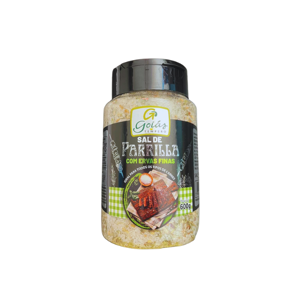 SAL DE PARRILLA GOIAS COM ERVAS FINAS 600G