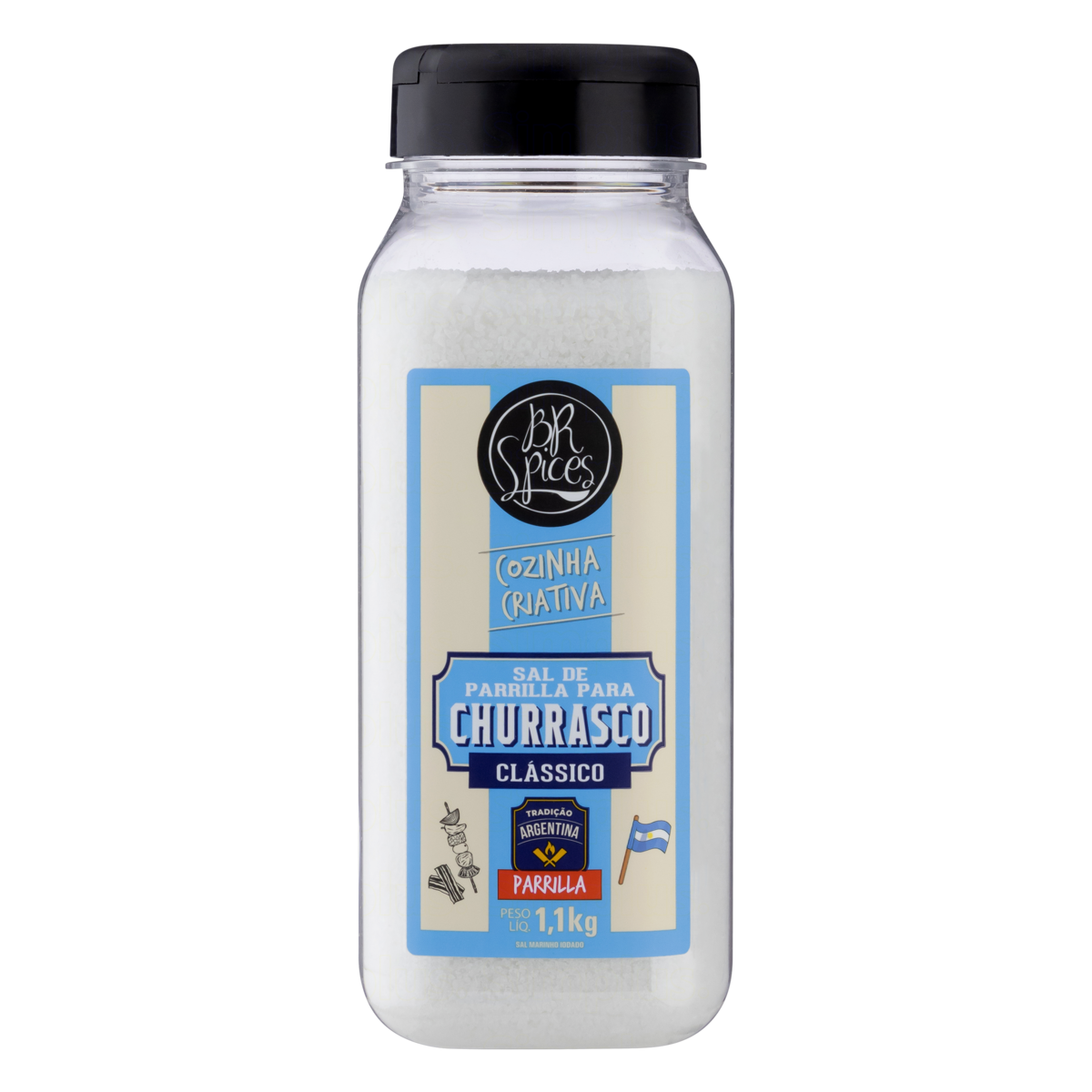 SAL PARRILHA BR SPICES CLASSICO 1,010KG