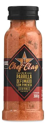 SAL PARRILHA CHEF CLAY PIMENTA 300GR