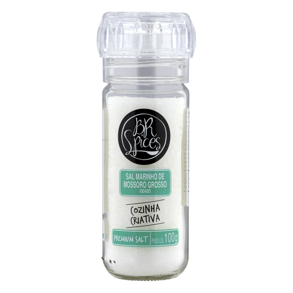 SAL MARINHO INTEGRAL BR SPICES 100G C/MOEDOR