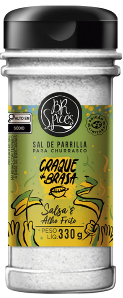 Sal Parrilla Br Spices Pt 300g Craque da Brasa