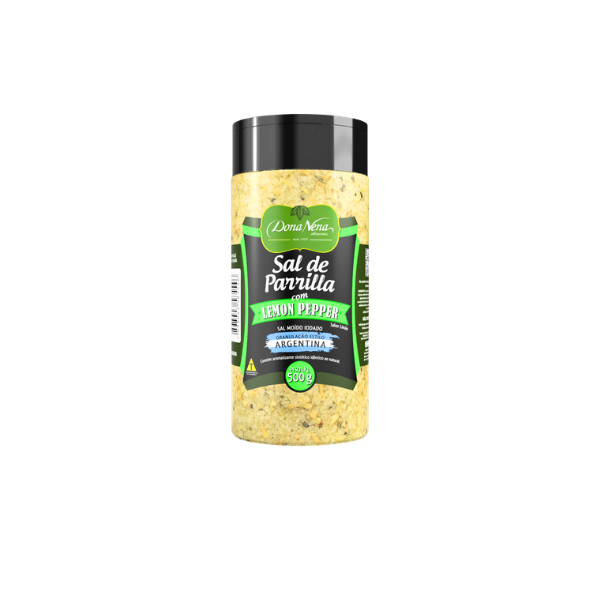 SAL PARRILLA D NENA 500G LEMON PEPP