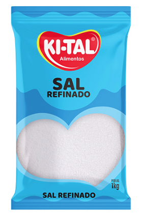 SAL REFINADO  KITAL  1KG.PACOTE
