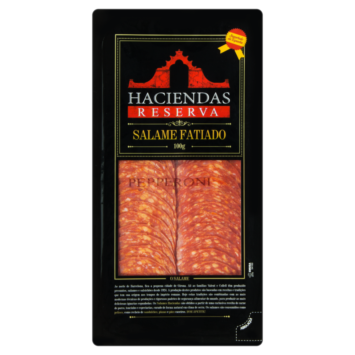 Salame Haciendas Reserva Pepperoni 100g