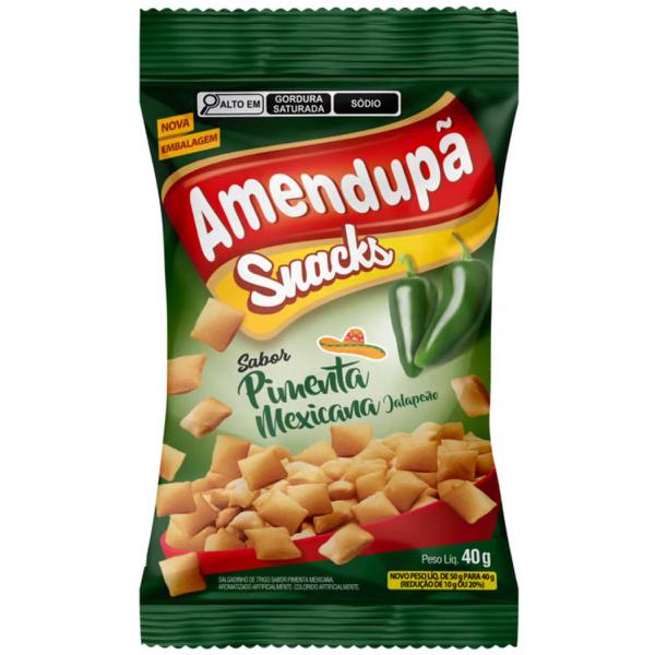 SALGADINHO TRIGO PIMENTA MEXICANA AMENDUPA 40g