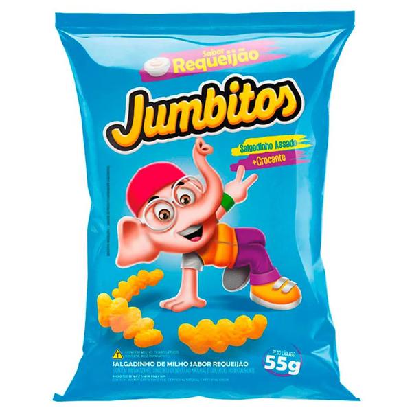 Salgadinho de Milho Jumbitos Requeijão 55g
