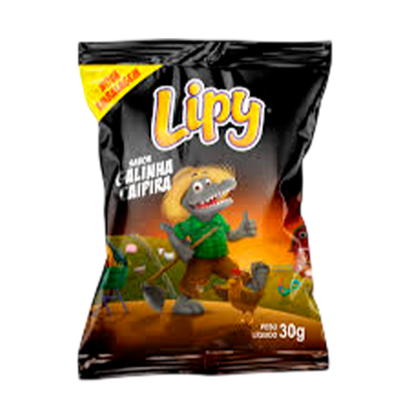 SALGADINHO LIPY 30G GALINHA CAIPIRA