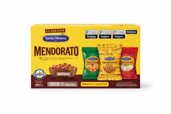 KIT AMENDOIM JAPONES MENDORATO 420G