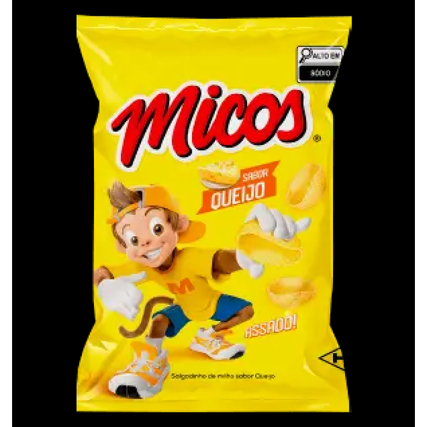 SALGADINHO MILHO MICOS QUEIJO 45G