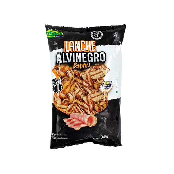 LANCHE OSHO ALVINEGRO BACON 35G