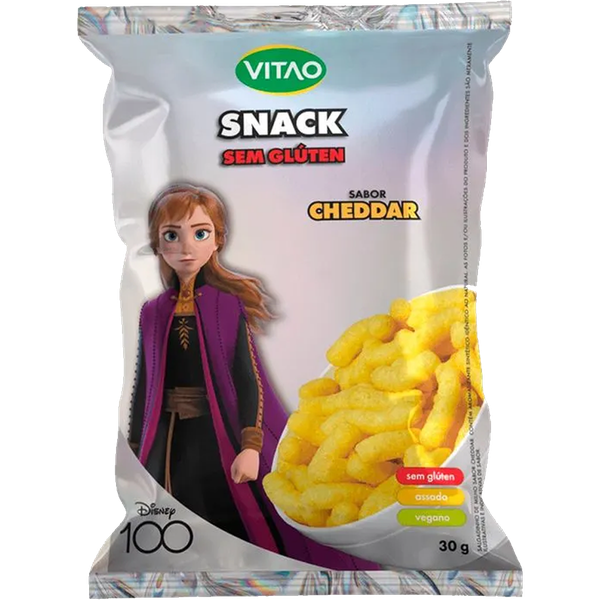 SNACK VITAO S/GLUTEN 30G, CHEDDAR