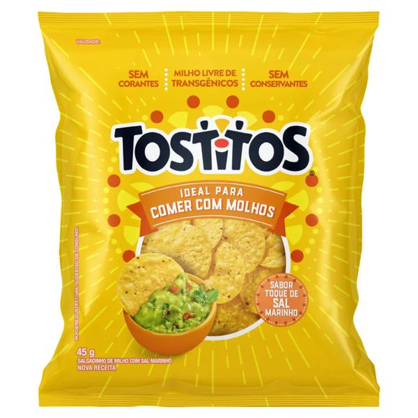 Salgadinho de Milho Tostitos Pct 45g Toque de Sal Marinho