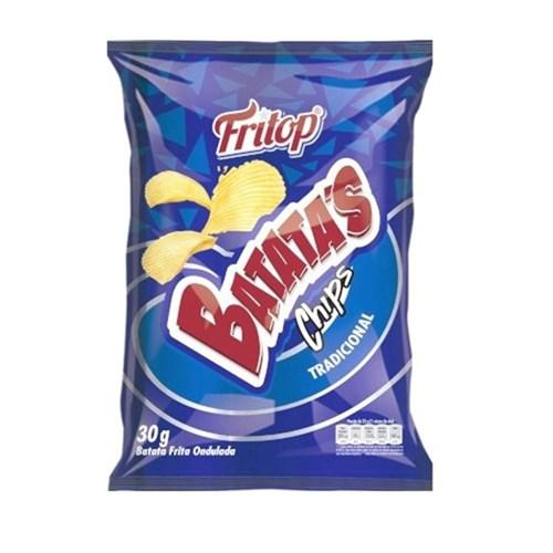 BATATA CHIPS FRITOP 30G TRADICIONAL
