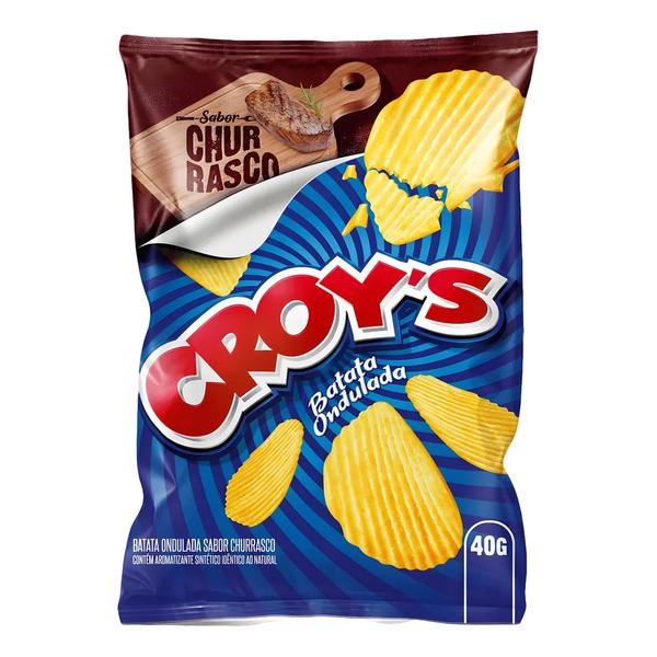 SALGADINHO CROYS CHURRASCO 40G