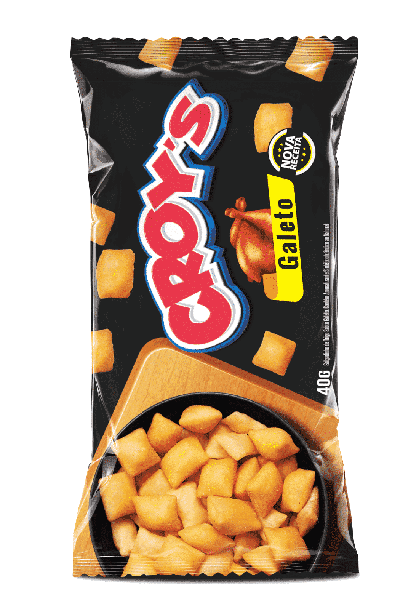 SALGADINHO CROYS GALETO 40G