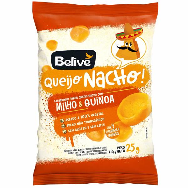 SALG BELIVE 25G S/GLUTEN QUEIJO MACHO