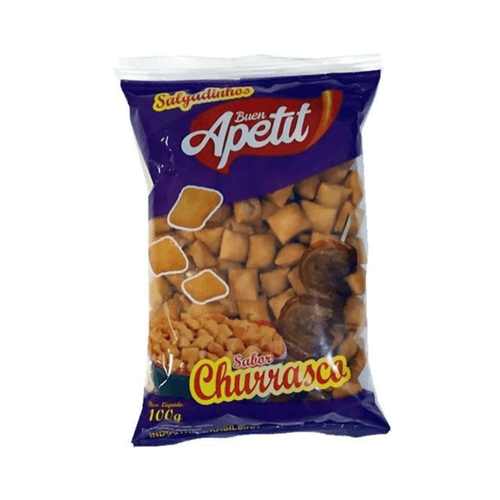 SALGADINHO SABOR CHURRASCO BUEN APETIT 80G