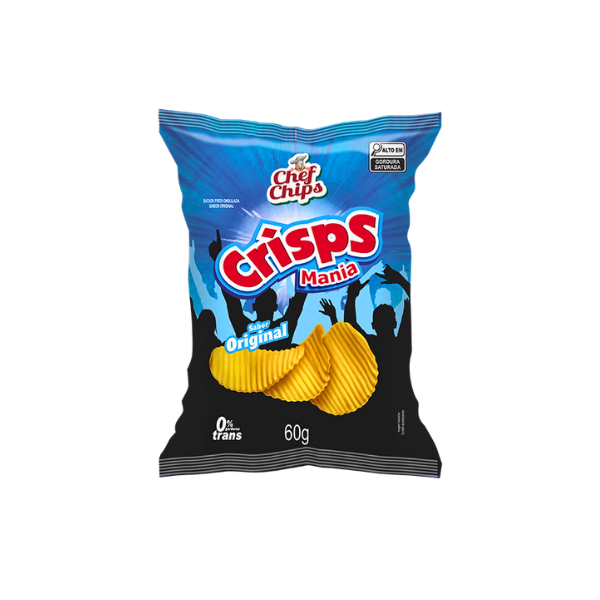 Batata Chef Chips Mania 60g