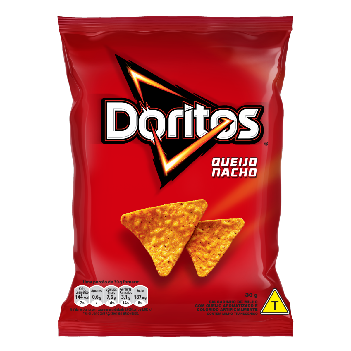 SALGADINHO DORITOS QUEIJO NACHO 30G
