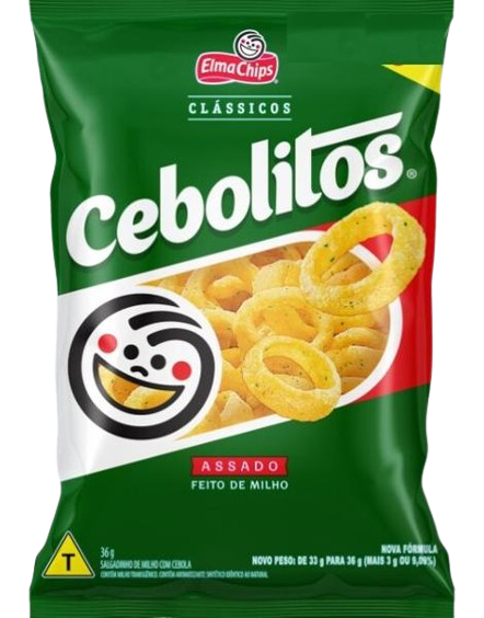 SALGADINHO CEBOLITOS 36G