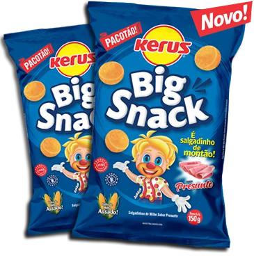 SALGADINHOS KERUS PRESUNTO 150G