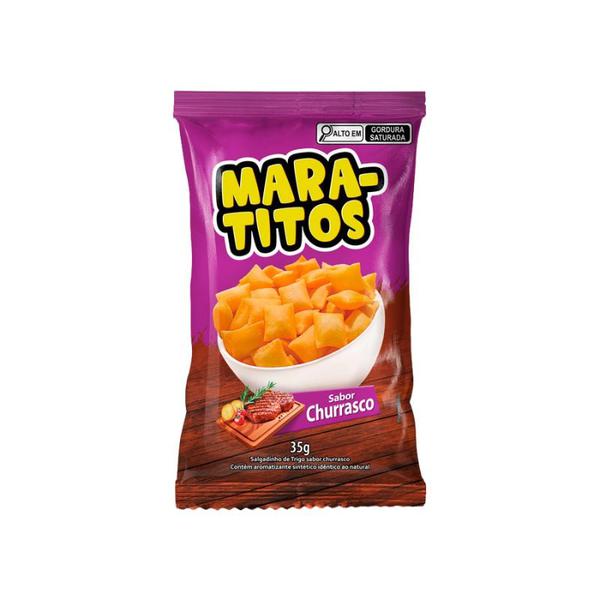 SALGADINHO MARATA PASTEL CHURRASCO 35G