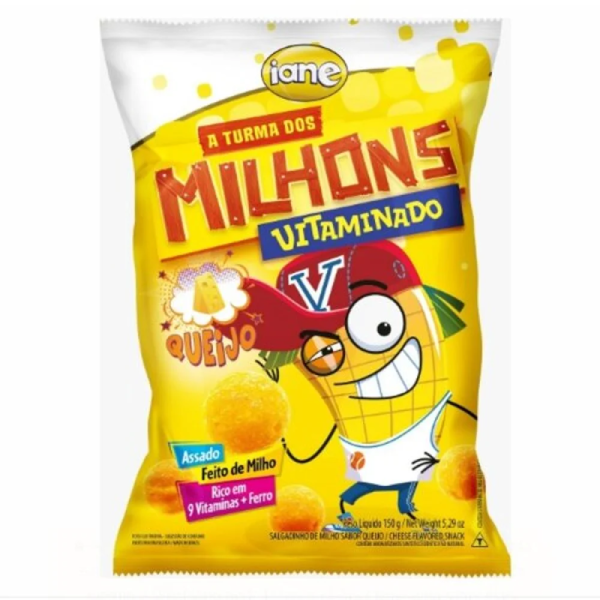 TURMA DOS MILHONS QUEIJO 150G