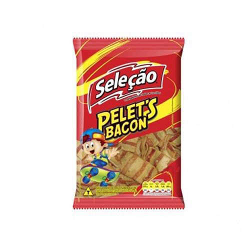 SALGADINHO PELETE BACON 80G SELECAO