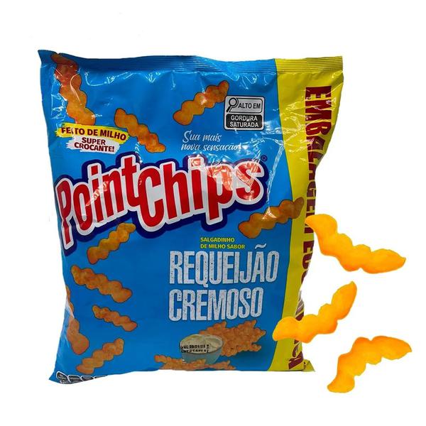 SALGADINHO REQUEIJAO POINT CHIPS 200G
