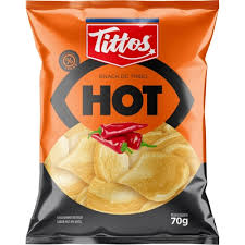 Salgadinho Tittos Hot 70gr