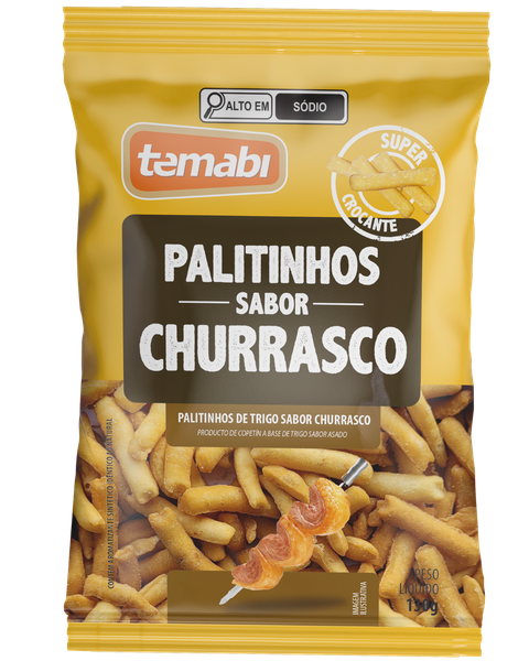 SALG TEMABI PALITINHOS CHURRASCO 130G