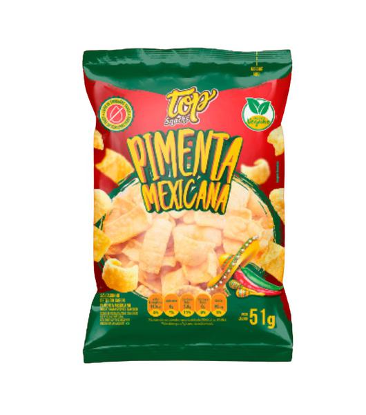 SALGADINHO TOP SNACKS 51G PIMENTA ME UND
