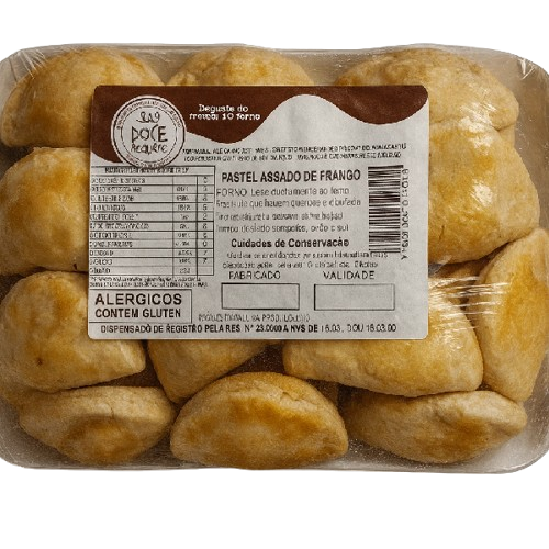 DOCE DEGUSTE 360G PASTEL ASSADO FRANGO