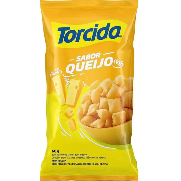 SALGADINHO TORCIDA QUEIJO 60G