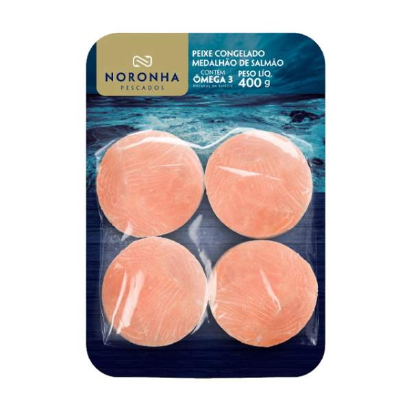 MEDALHAO DE SALMAO 400G NORONHA 