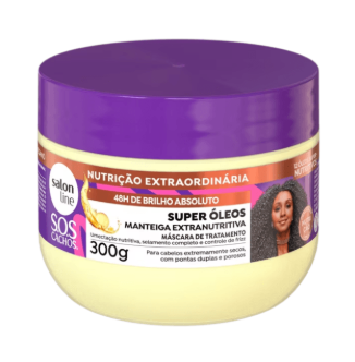 SALON SOS CACH MASC SUPER OLEOS 300G