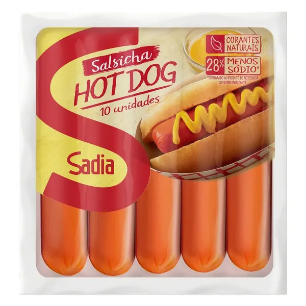 SALSICHA NATTO HOT DOG 500G 