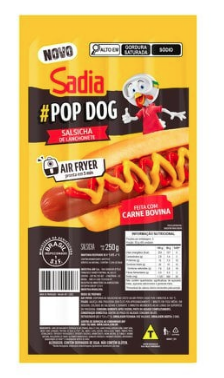 SALSICHA LONGA SADIA 250G