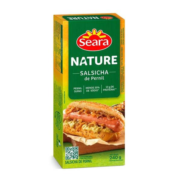 SALSICHA NATURE 240G PERNIL