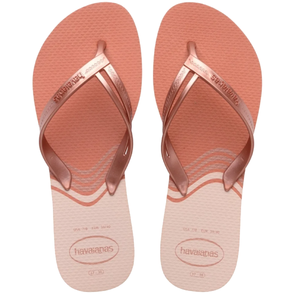 SANDALIA HAV FEM ELEGANCE PRINT RS CLAY 41/2