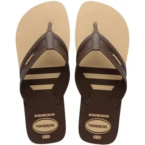 HAVAIANAS CITY BASIC DOURADO/CAFE/DOU 43/43
