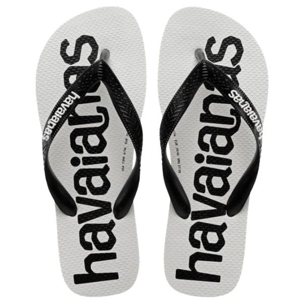 HAVAIANA TOP LOGOM 2 BCO/PTO/BCO 39/40