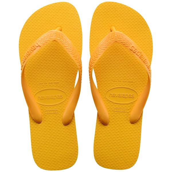 SAND HAVAIANA BRASIL LISTRAS AMARELO POP MARINHO 35/36