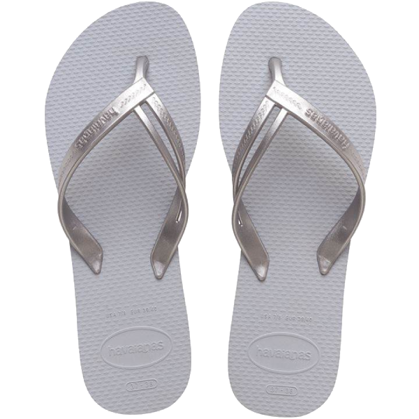 SANDÁLIA HAV ELEGANCE CINZA GELO 37/38
